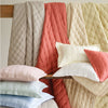 Silken Solid Robin's Egg Blue Puff Sham Shams & Pillowcases