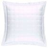 Silken Solid White Puff Sham Shams & Pillowcases