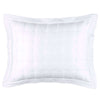Silken Solid White Puff Sham Shams & Pillowcases