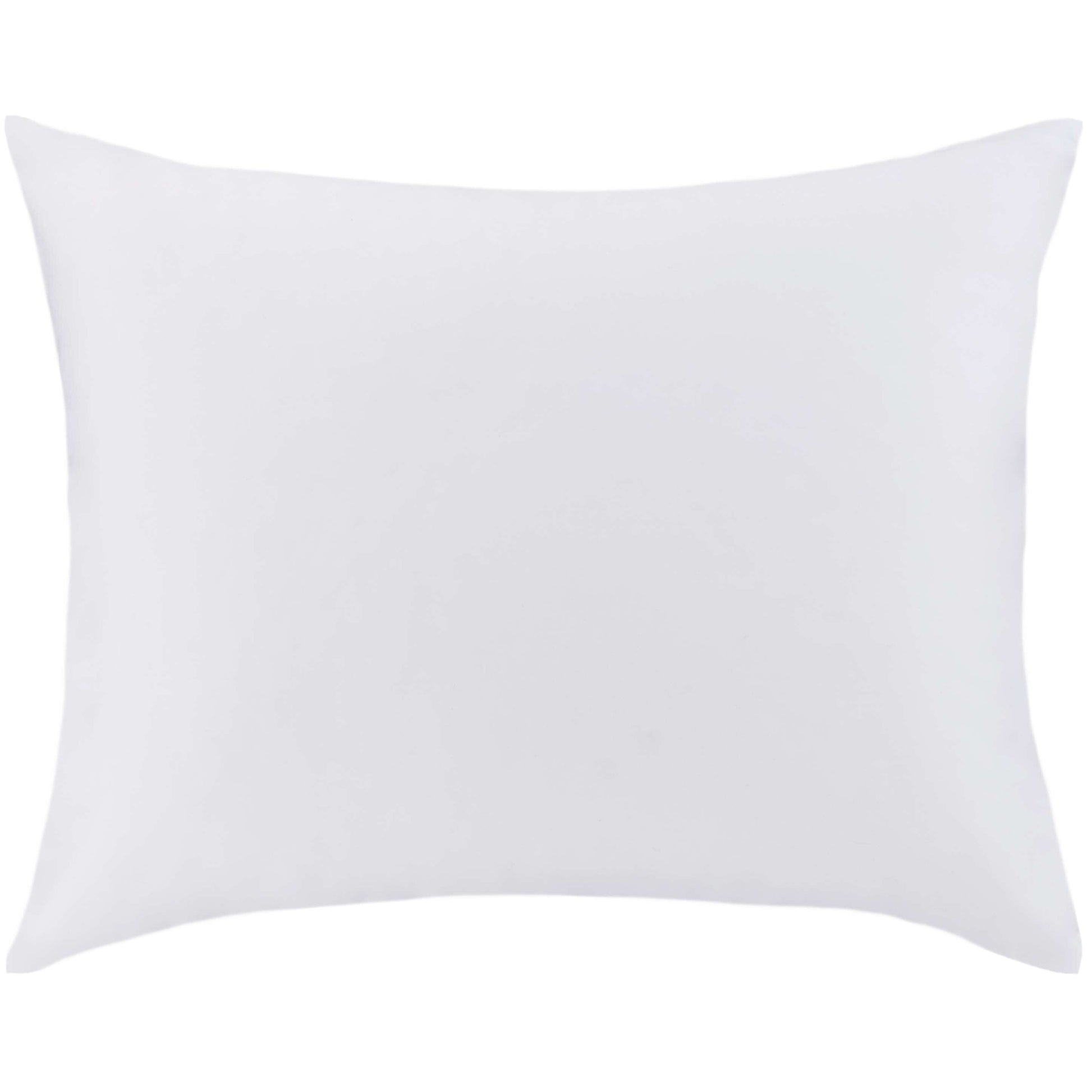 Silken Solid White Sham Shams & Pillowcases