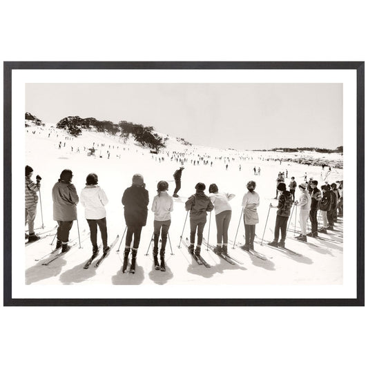 Ski Class C. 1964 Framed Art