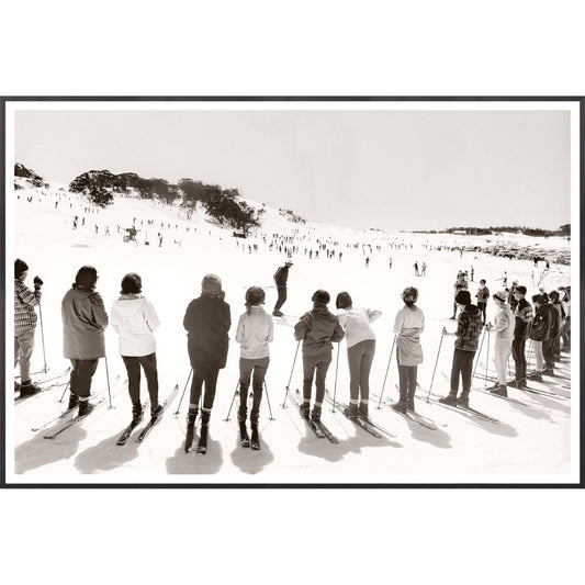 Ski Class C. 1964 Framed Art