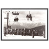 Ski Summit C. 1966 Framed Art