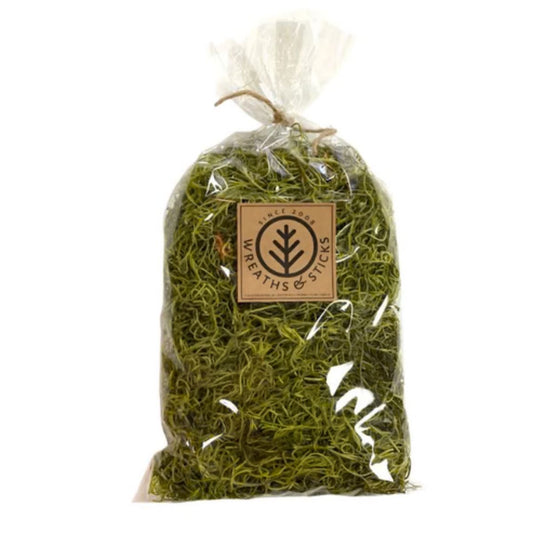 Spanish Moss- Chartreuse Greenery
