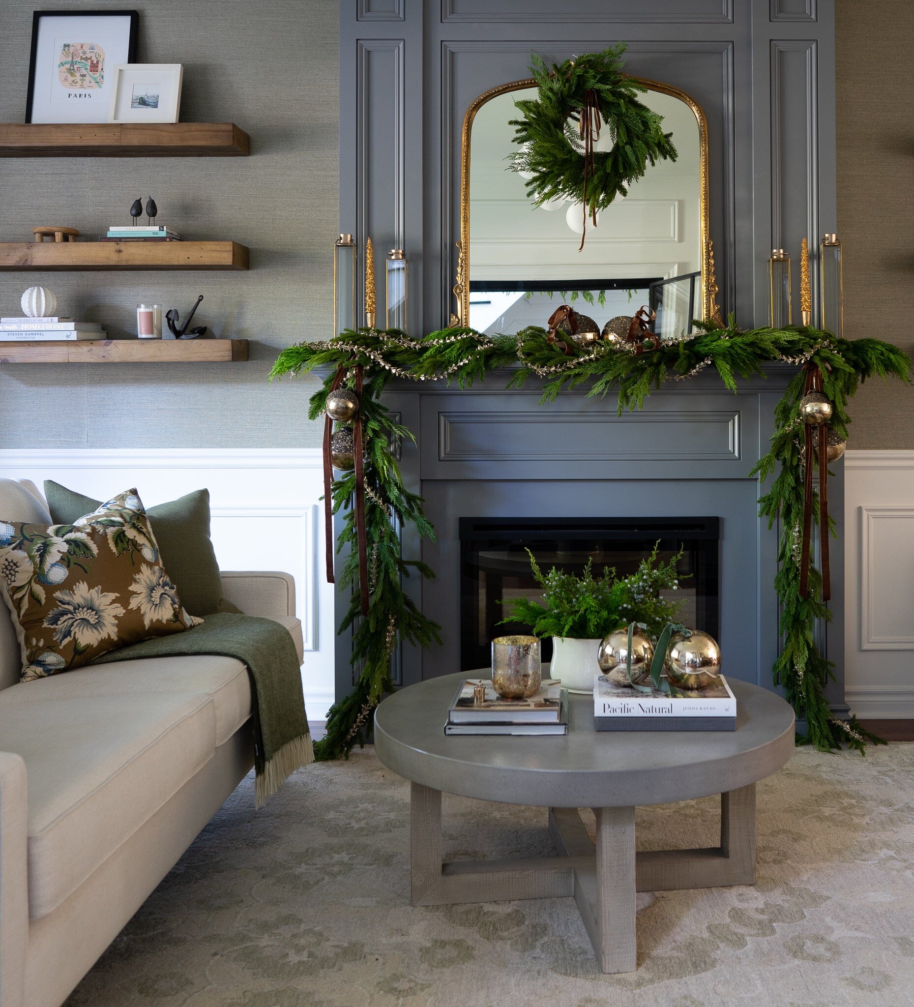 Spruce and Cedar Garland- 72" Greenery