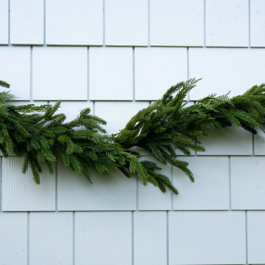 Spruce and Cedar Garland- 72" Greenery