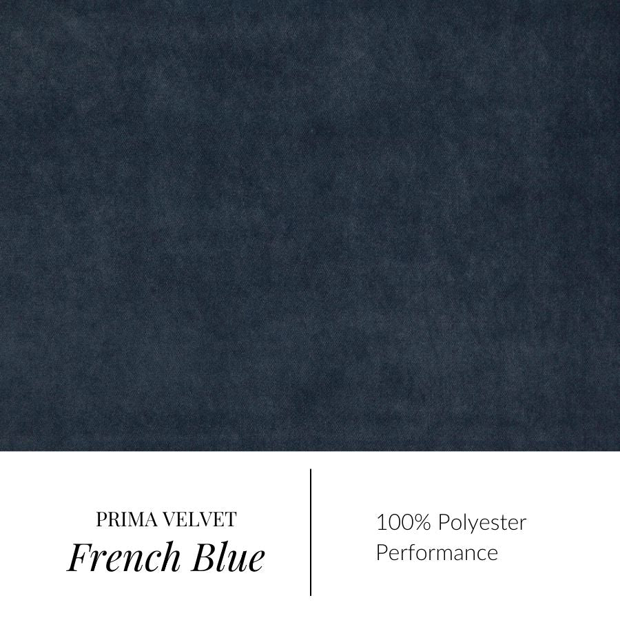Swatch Samples Swatch Prima Velvet French Blue