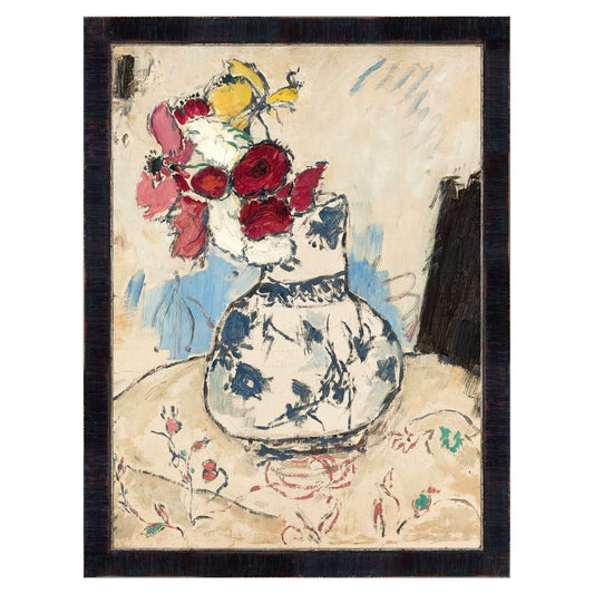 The Floral Vase C. 1882 Framed Art