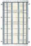 Tory Pewter Blue Hand Knotted Wool Rug Rugs
