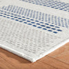 Tread Lightly Navy Machine Washable Rug WASHABLE
