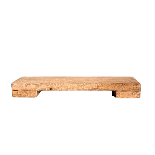 Trivet Riser Reclaimed Elm Wood Natural Objects & Accents