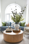 White Ginger Jar - 11" Vases & Planters