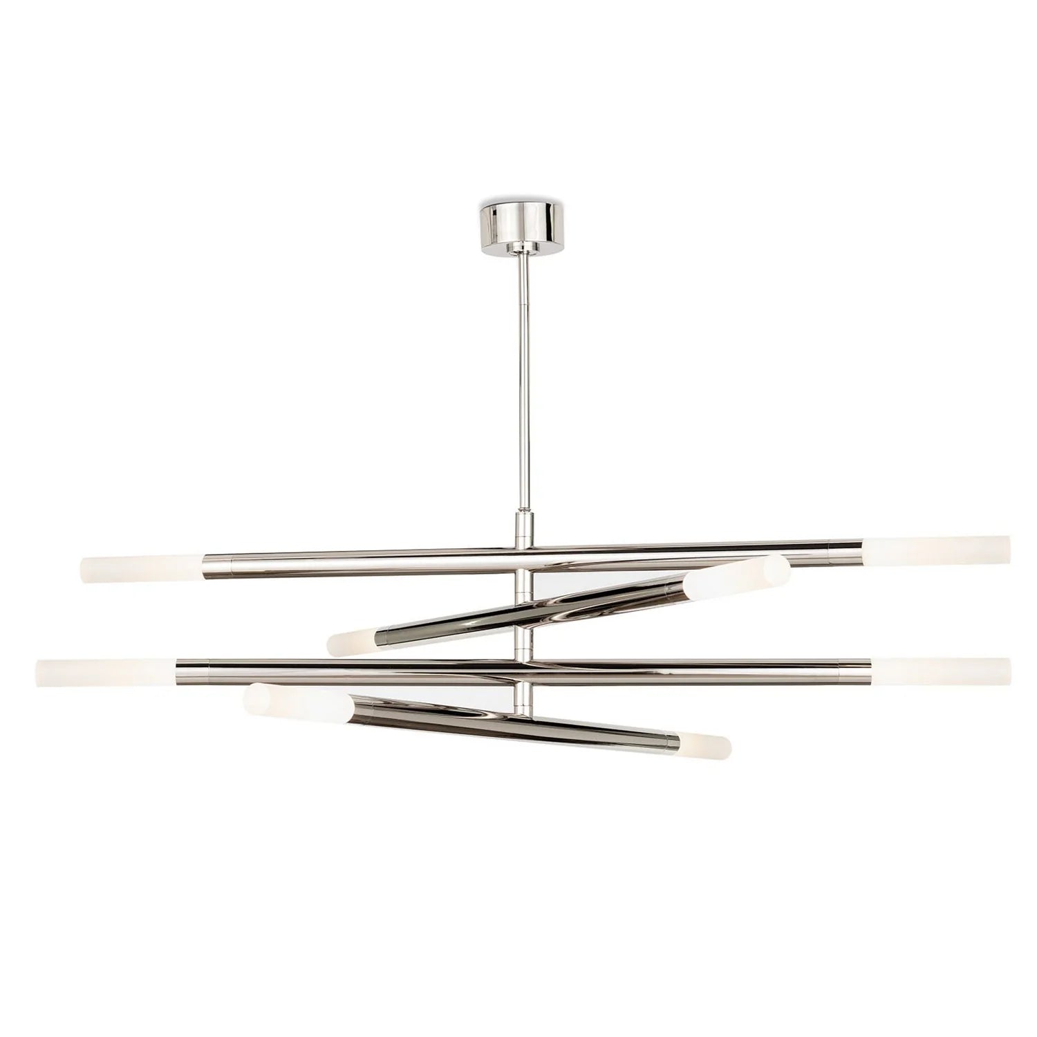 Wick Chandelier Chandelier Polished Nickel