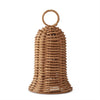 Wicker Bell Ornament Objects & Accents