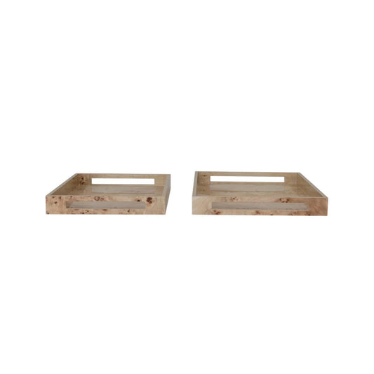 Wood Veneer Trays Kitchen