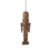 Woodgrain Nutcracker Ornament - 6" Objects & Accents