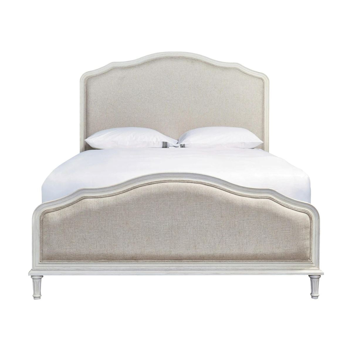 Abigail Bed Frame - King. Front view.