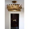 Adonis Semi-Flush Mount styled in a hallway. Styled view.