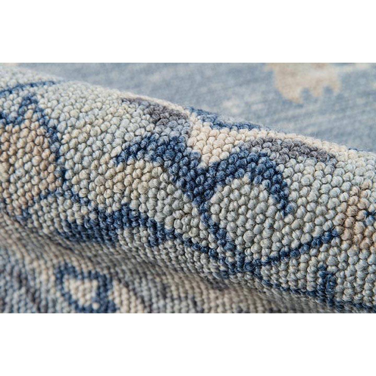 Amherst Rug pile detail. Close-up detail view.