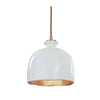 Arden Ceramic Pendant. Front view.