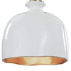 Arden Ceramic Pendant shade. Detail view.