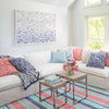 Aruba Stripe Woven Cotton Rug Rugs