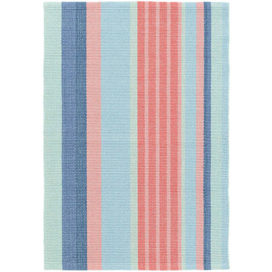 Aruba Stripe Woven Cotton Rug Rugs