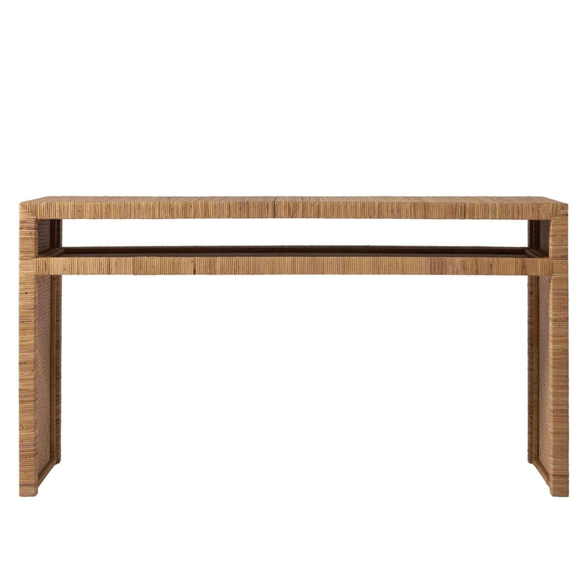 Ashley Console Table. Front view.