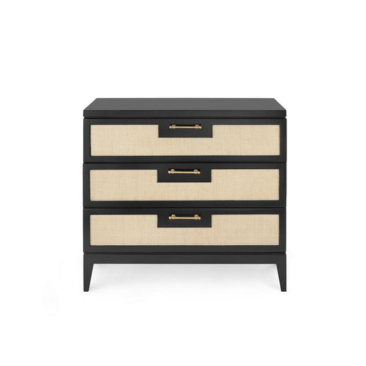 Astor Side Table Black Lacquer