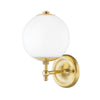 Audrey Sconce Wall Sconce. Left angle view.