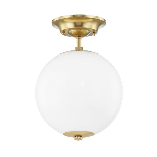 Audrey Semi-Flush Mount. Front view.