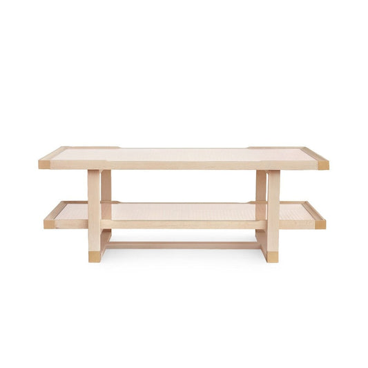 Austin Coffee Table Bleached Cerused Oak