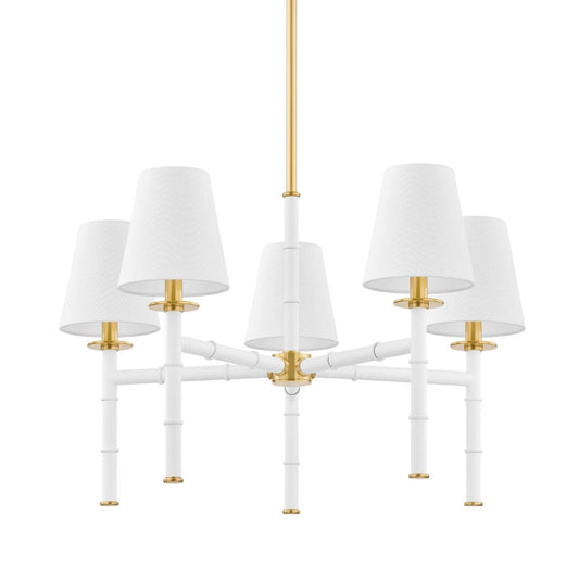 Banyan Chandelier Chandeliers Aged Brass/Soft White Combo