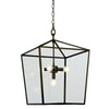 Beatrice Lantern Steel. Front view.
