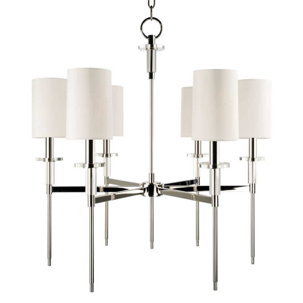 Bowery Chandelier. Front view.