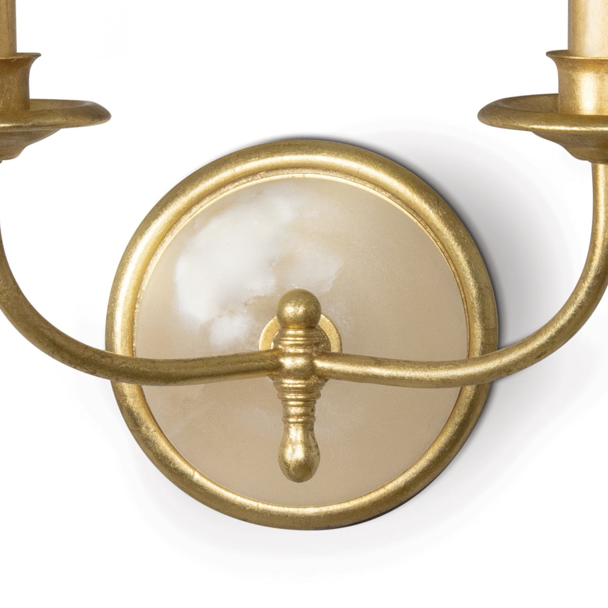Fisher Double Sconce. Front view.