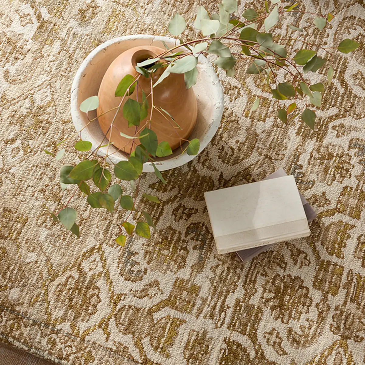 Cardamom Sarang Wool Rug