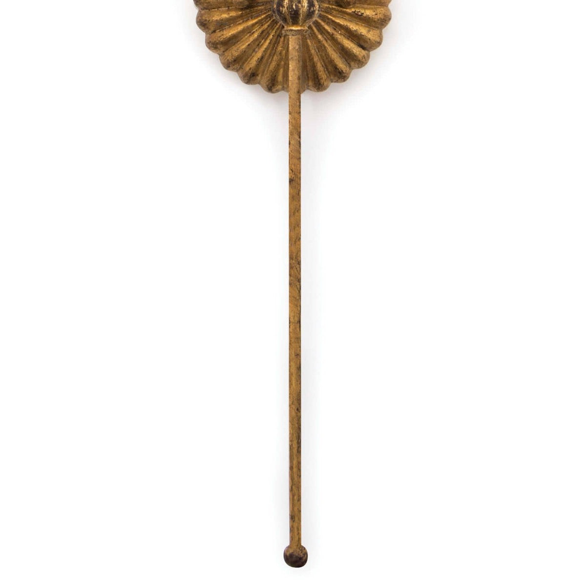 Carson Single Sconce base. Detail view.