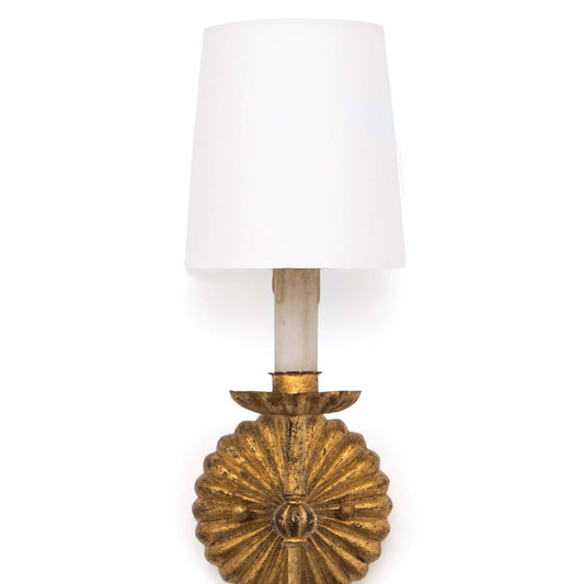 Carson Single Sconce shade. Detail view.
