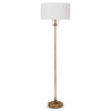 Carson Stem Floor Lamp. Front view.