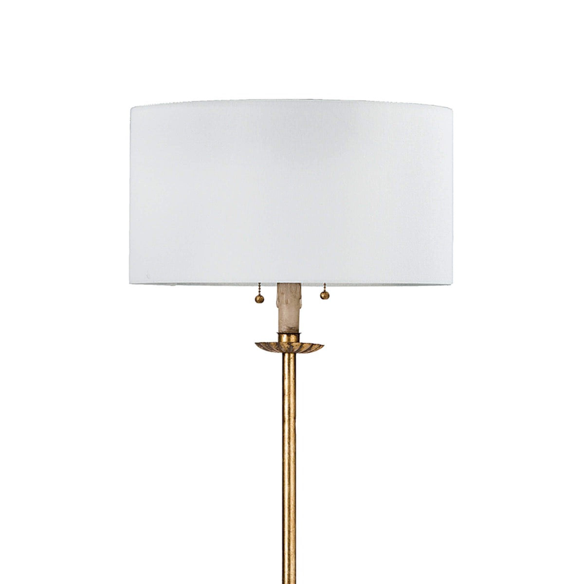 Carson Stem Floor Lamp shade. Detail view.