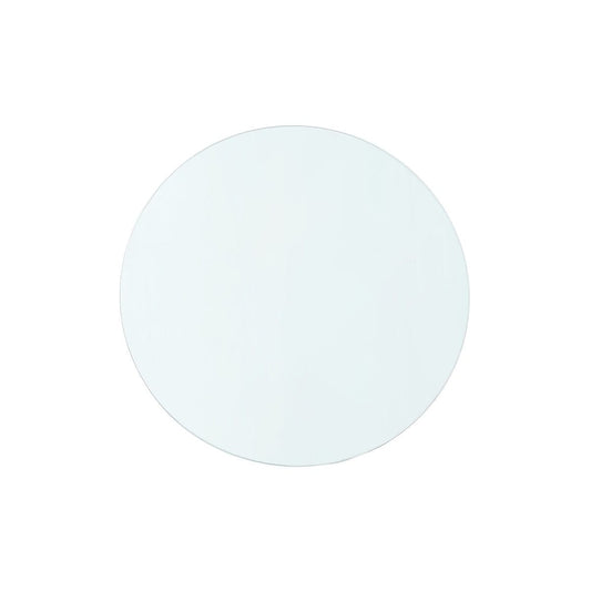 Claudette Round Side Table Glass Top