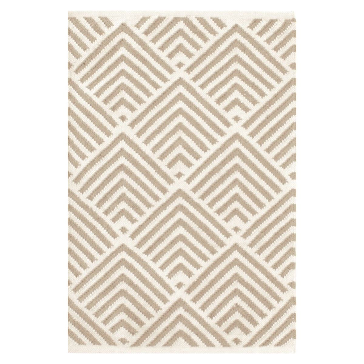 Cleo Cement Indoor/Outdoor Rug. Top view.