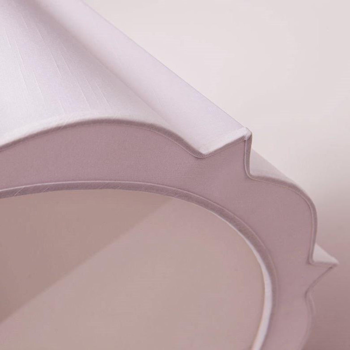 Cleo Flush Mount edge detail. Close-up detail view.