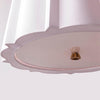 Cleo Flush Mount bottom detail. Detail view.