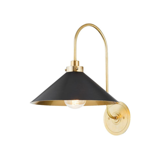 Clivedon Wall Sconce Wall Sconces Aged Brass/Distressed Bronze