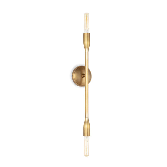 Cobra Sconce Wall Sconces Natural Brass
