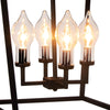 Hampton Outdoor Lantern bulbs. Detail view.