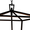 Hampton Outdoor Lantern top chain. Detail view.