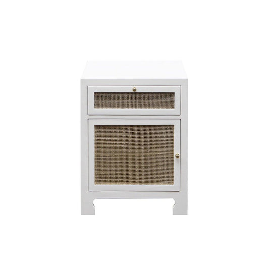Colette Single Door Cabinet. Front view.